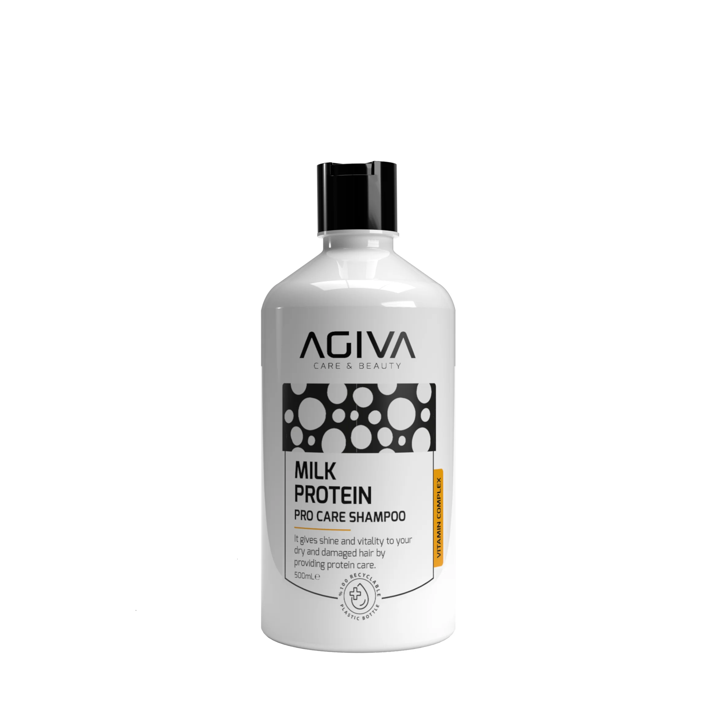Agiva Milk Protein Amino Complex Pro Care Shampoo 500ML - Image 2