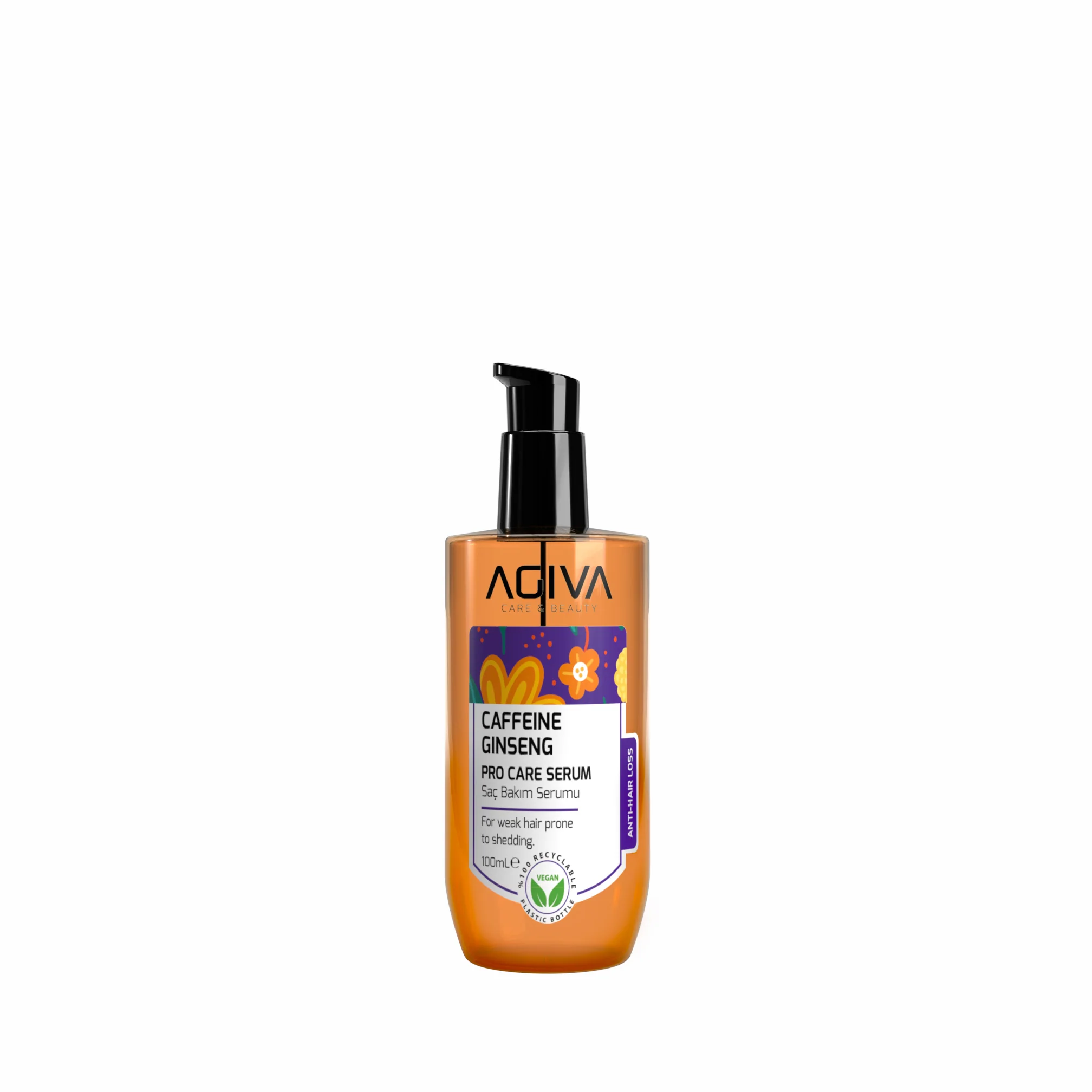 Agiva Caffeine Ginseng Pro Care Hair Serum 100ML - Image 2