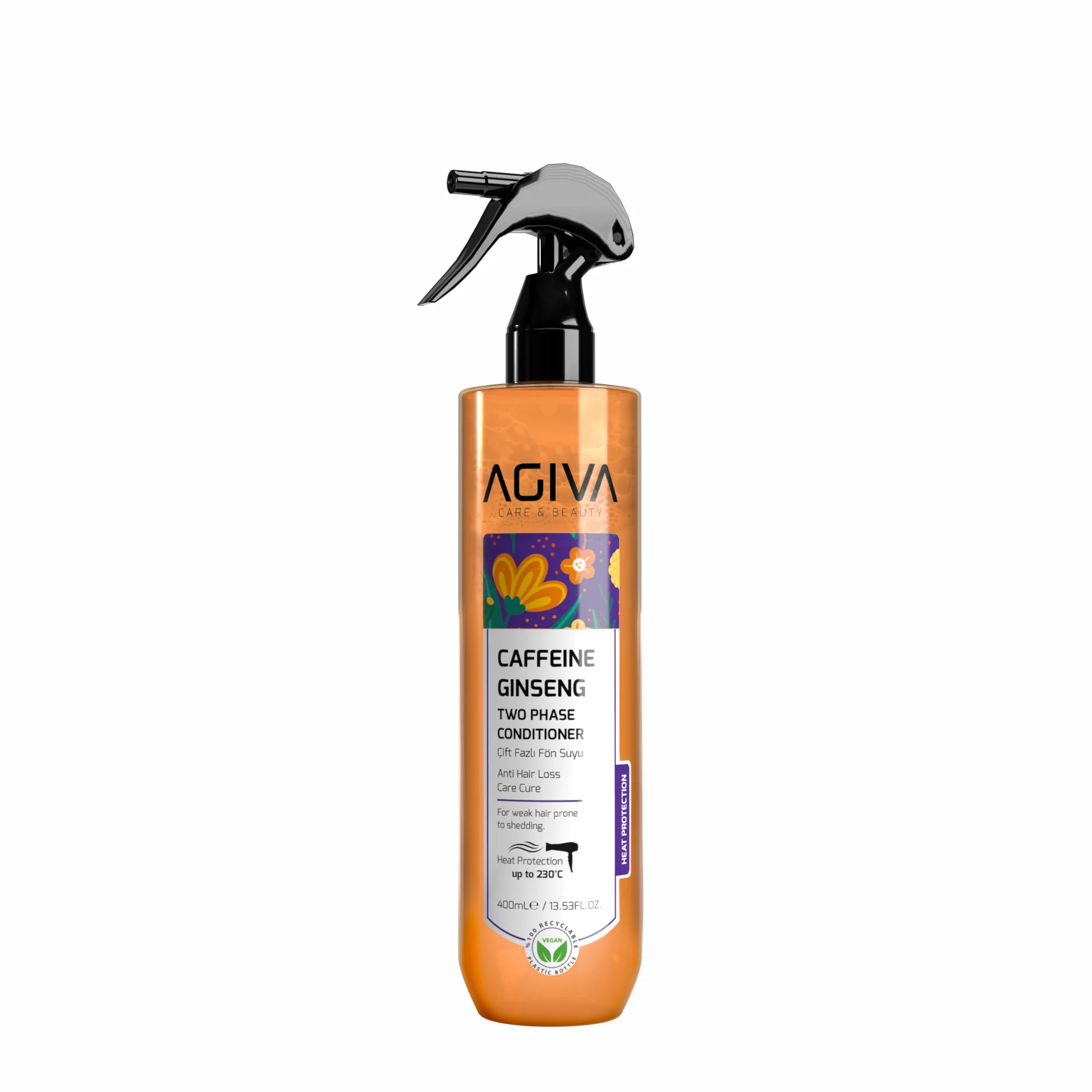 Agiva Caffeine Ginseng Pro Care Two Phase Conditioner 400ML - Image 2
