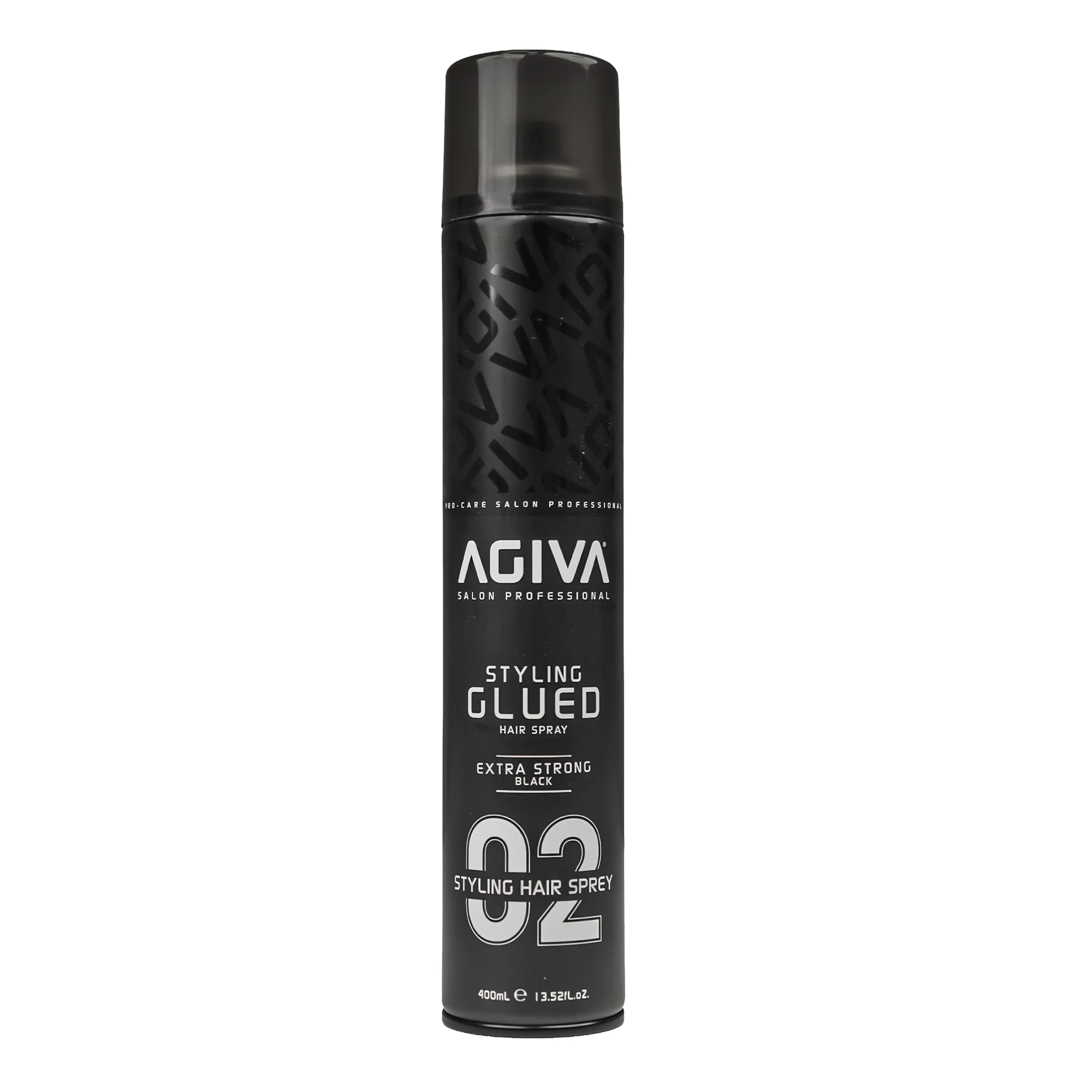 Agiva Hair Styling Spray Glued Black 02 400 mL