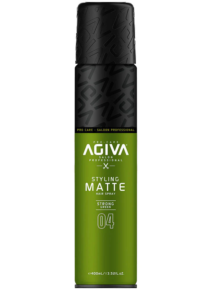 Agiva Hair Styling Spray Matte Green 04 400 mL - Image 2