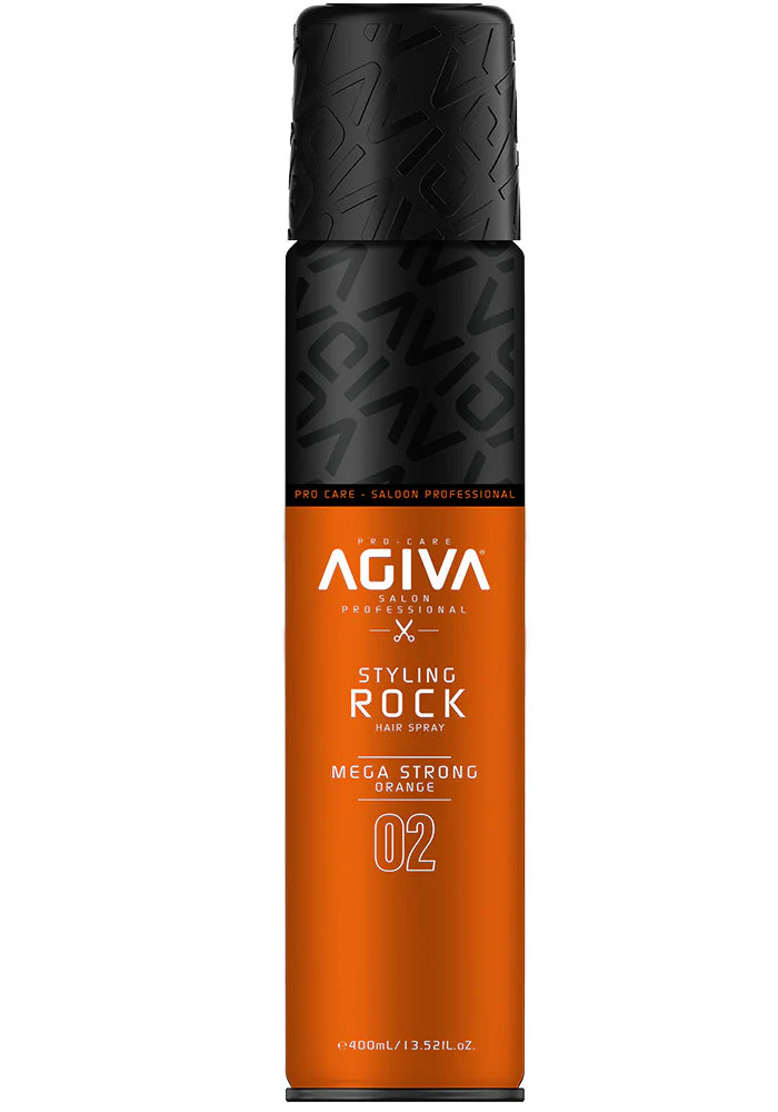 Agiva Hair Styling Spray Rock Orange 02 400 mL - Image 2