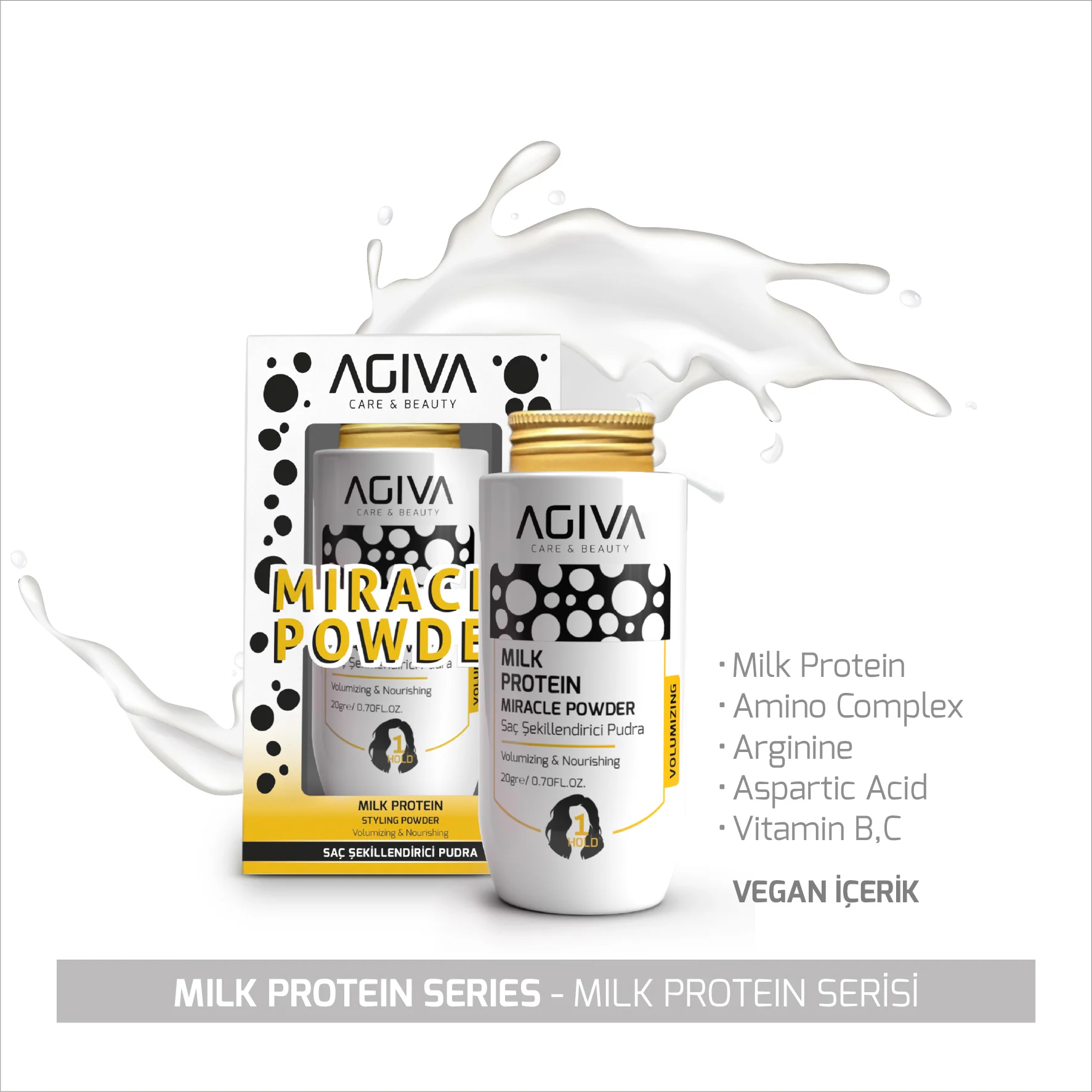 Agiva Milk Protein Miracle Powder - Image 2