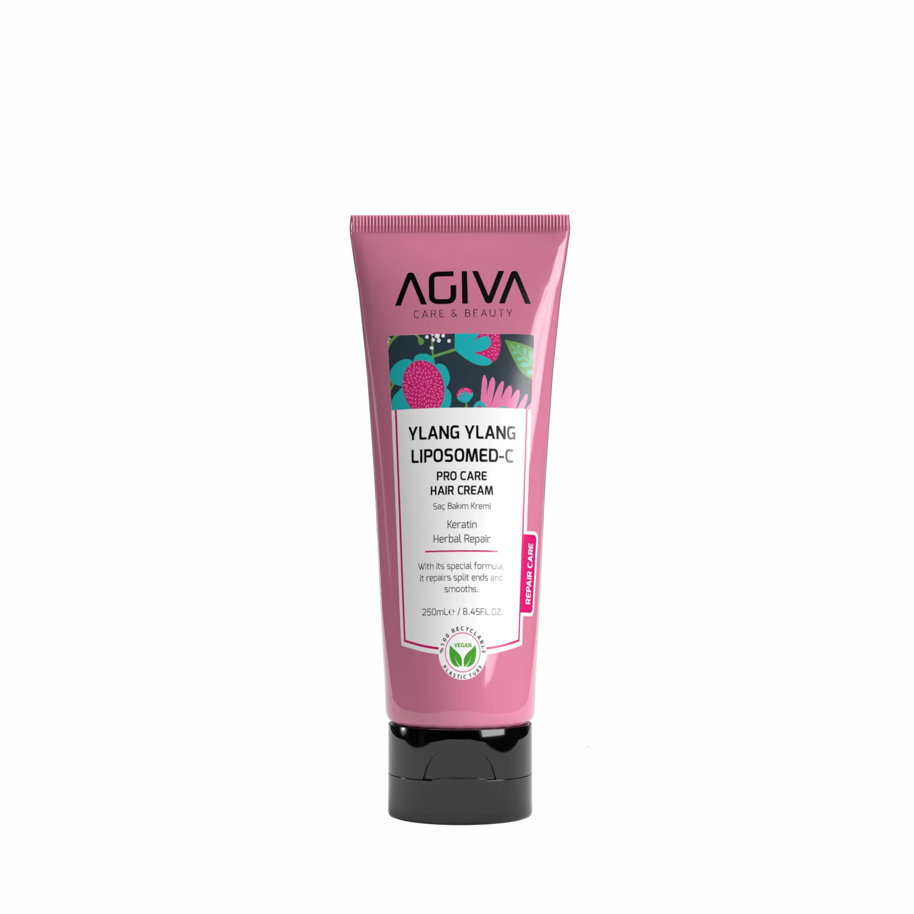 Agiva Ylang Ylang Lıpozom C Pro Care Hair Cream 250ML - Image 2