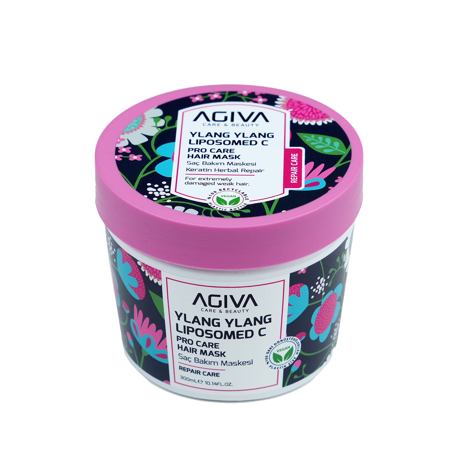 Agiva Ylang Ylang Lıpozom C Pro Care Hair Mask 300ML
