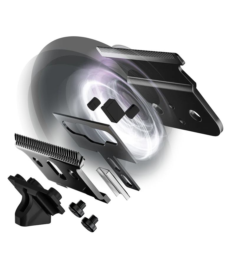Andis GTX EXO M-FORCE Replacement Trimmer Blade (Black) - Image 2