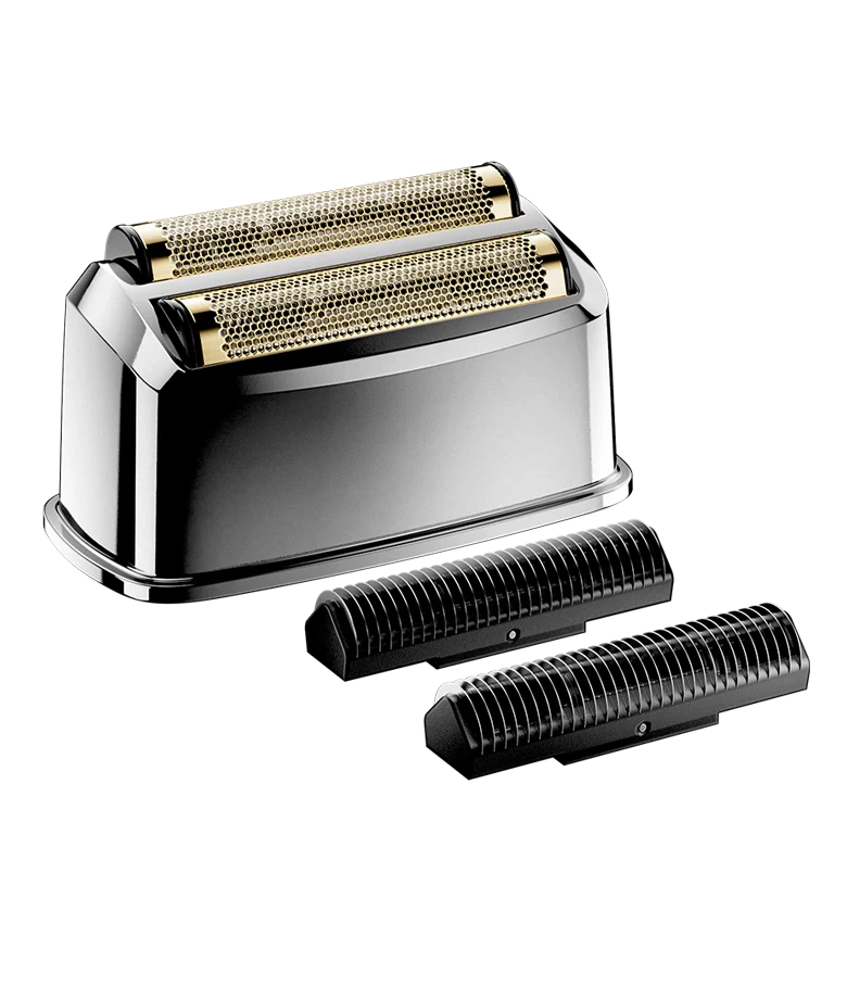 Andis ProFoil Plus II Shaver's Titanium Foil Assembly & Inner Cutter Chrome