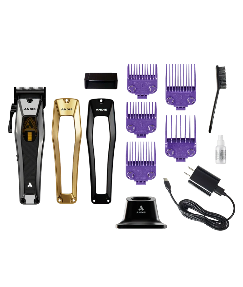Andis Recon Clipper Black Chrome - Image 6