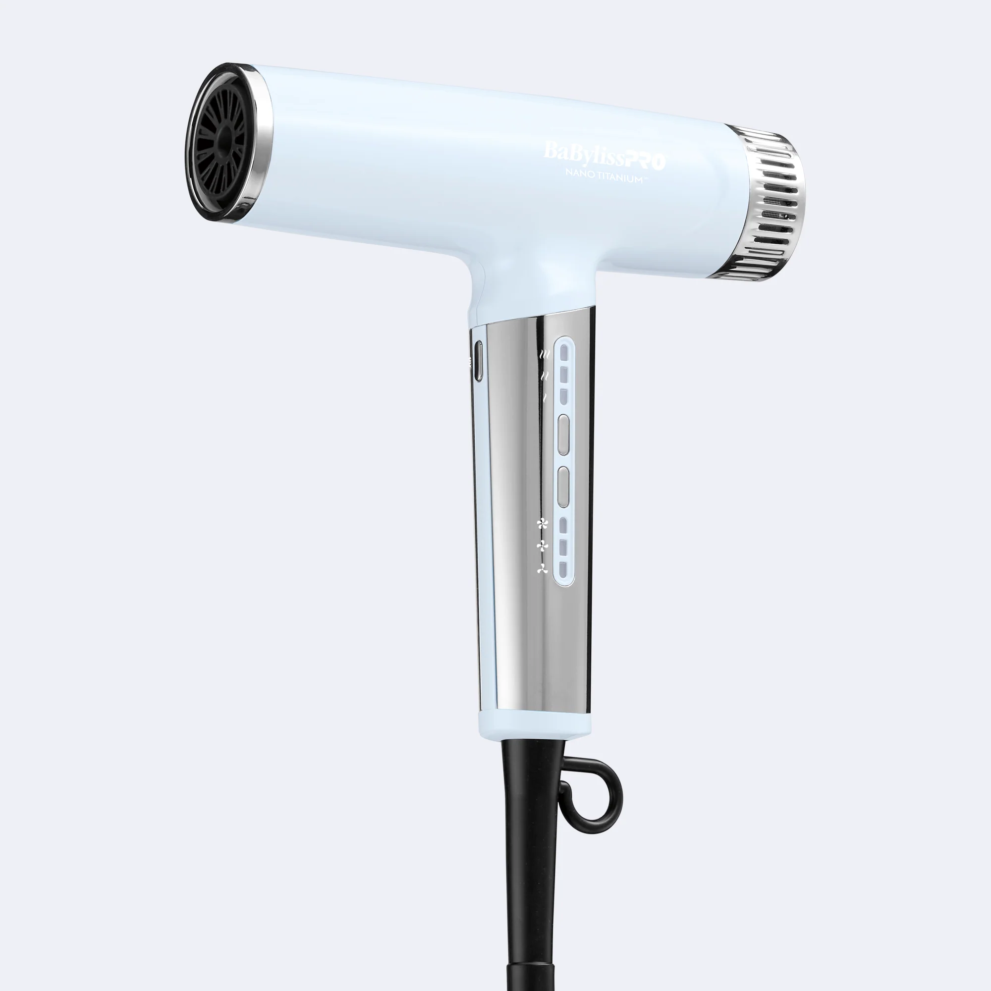 BabylissPro High Speed Nano Compact Hair Dryer Icy Blue Limited Edition - Image 3