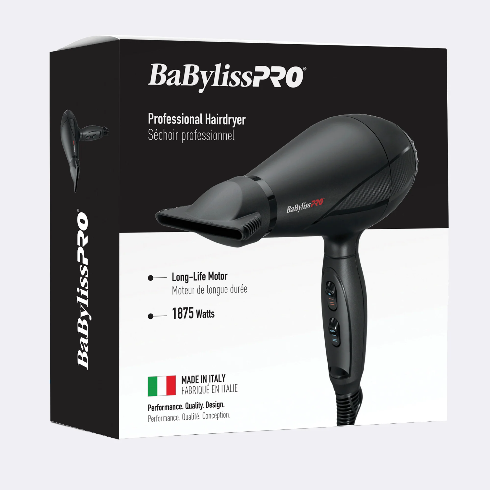 BabylissPro Italian Professional Hairdryer - Image 3