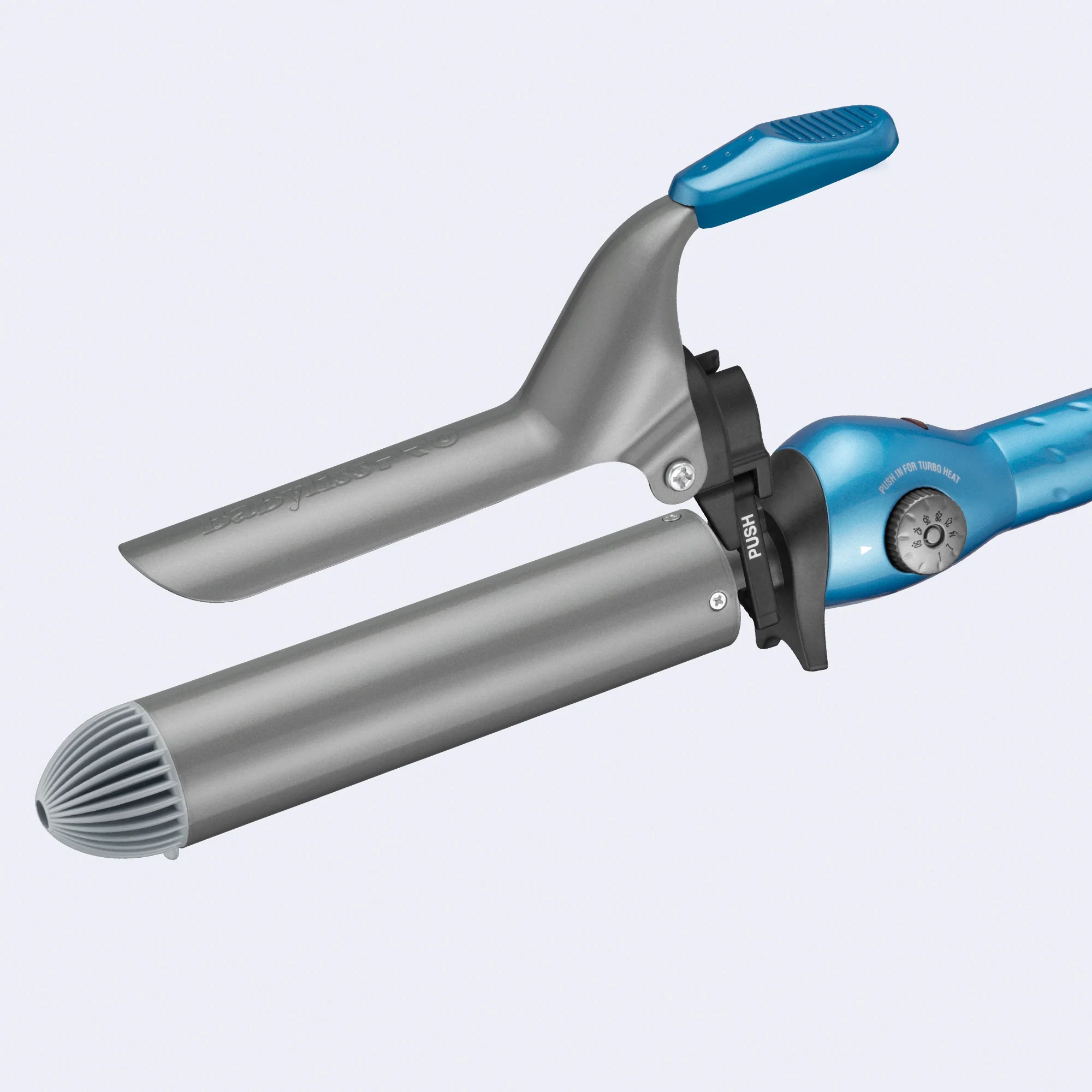 BabylissPRO Nano-Titanium Clip/Clipless Curling Iron 1-1/4" - Image 2