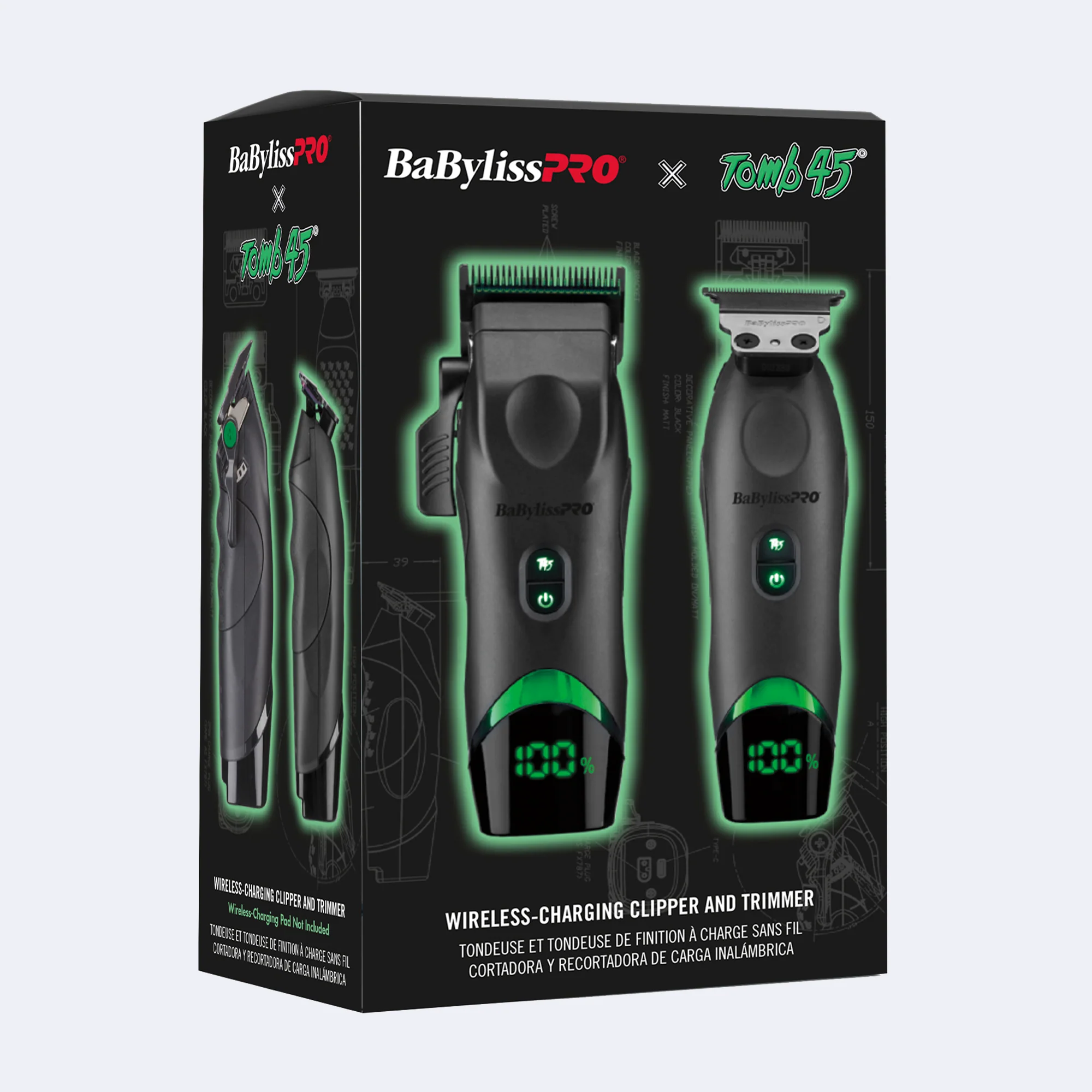 BabylissPro x Tomb45 Clipper and Trimmer Combo - Image 2