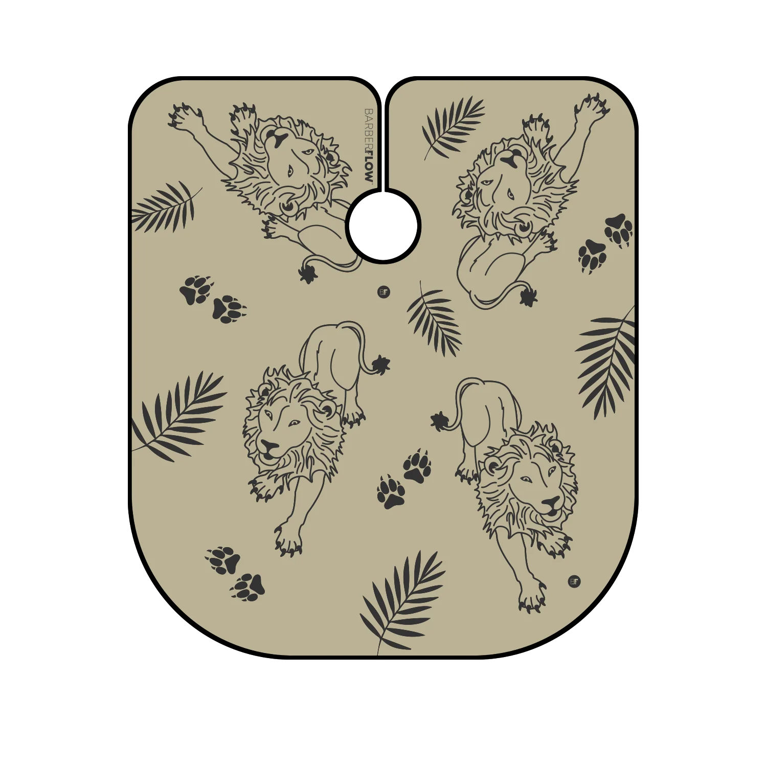 Barber Flow Jungle Cape - Tan - Image 2