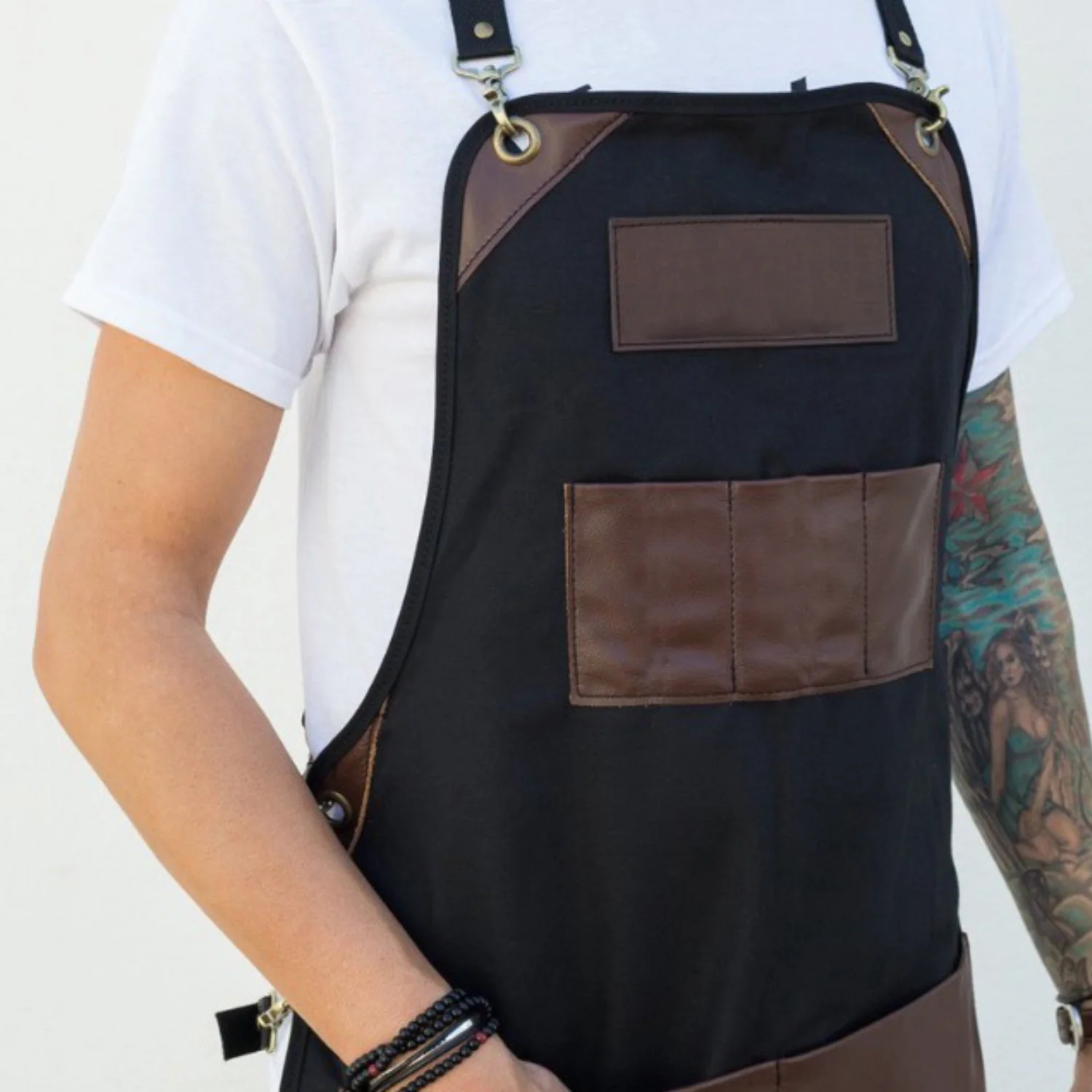 Barber Flow Denim Apron - Image 3