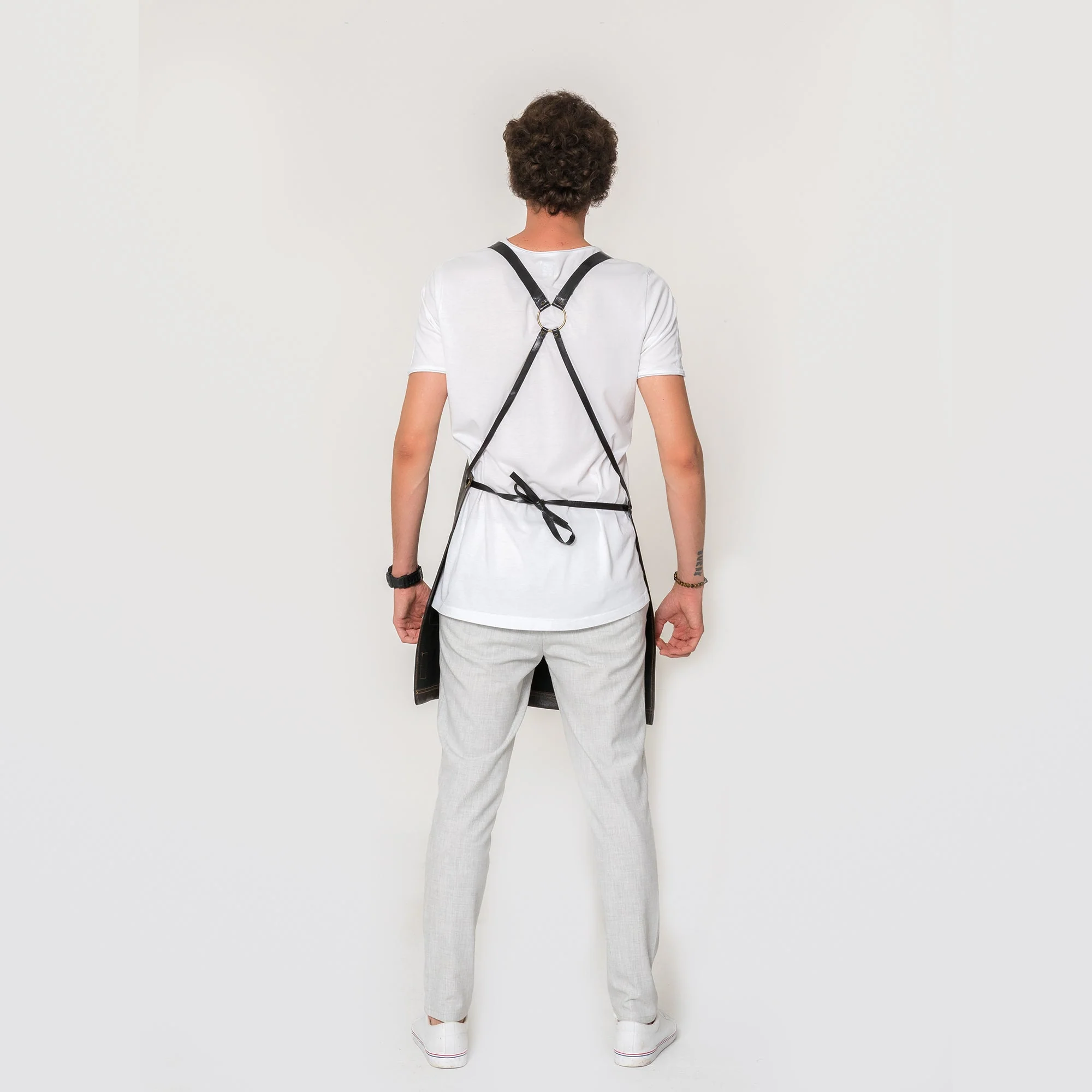 Barber Mood Premium Leather Apron - Image 3