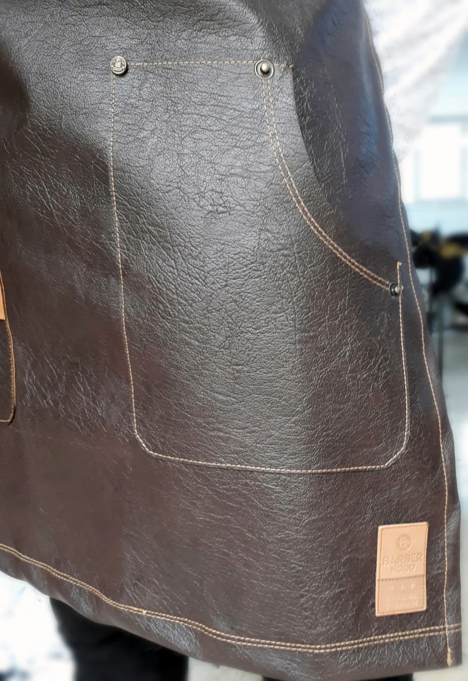 Barber Mood Premium Leather Apron - Image 6