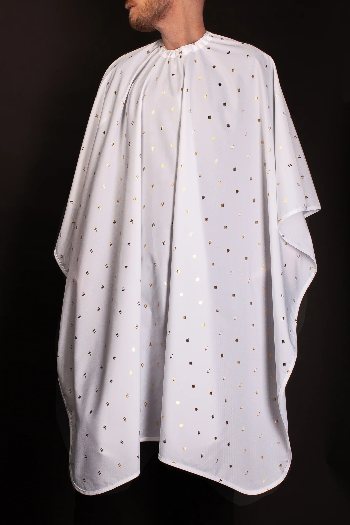 Barber Strong The Barber Shield Cape - White 24K Gold - Image 2