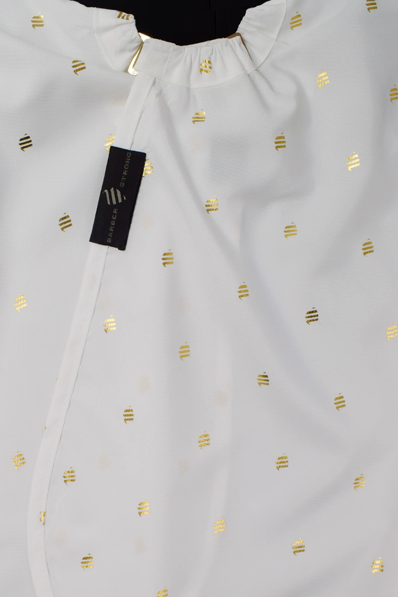Barber Strong The Barber Shield Cape - White 24K Gold - Image 3
