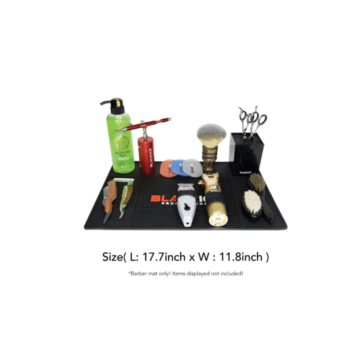 Black Ice Barber Mat Small - Image 2