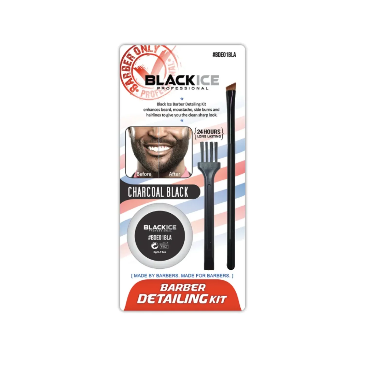 Black Ice Barber Detailing Kit