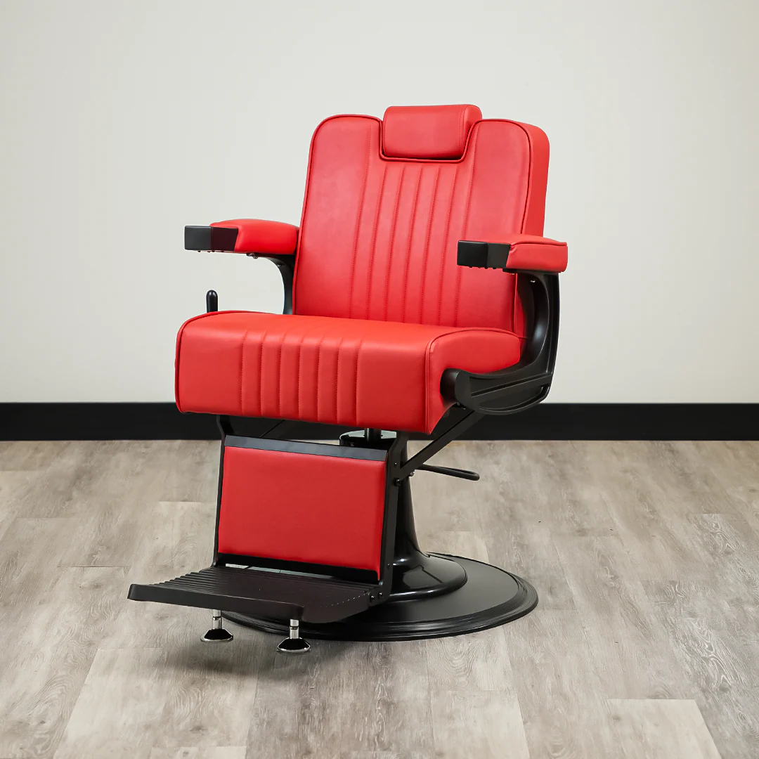 Cedrus Barber Chair - Red - Image 2