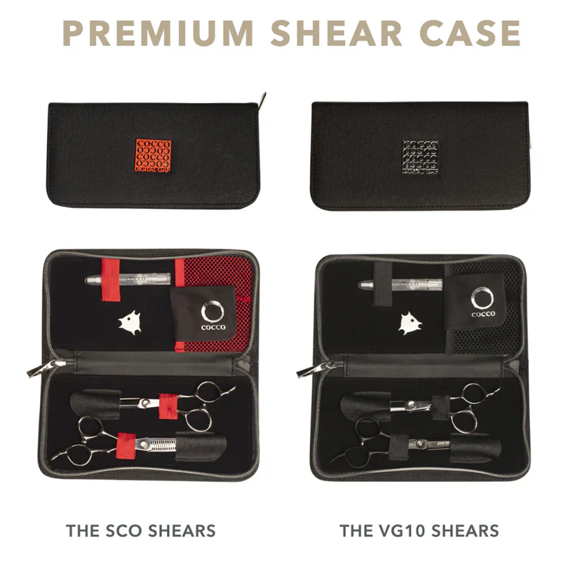 Cocco VG10  6" Cutting Shear and 6" Thinning Shear (Right Hand Set) - Image 4