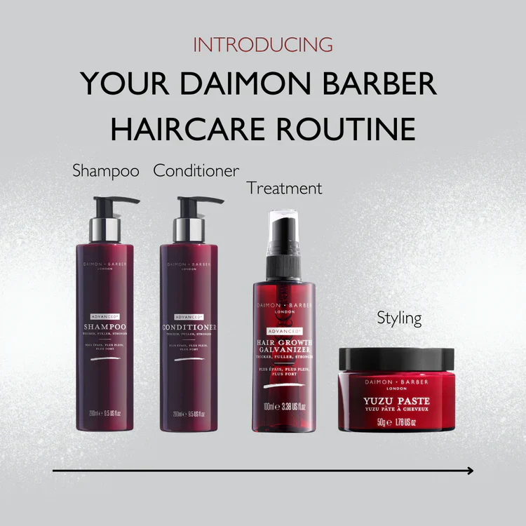Daimon Barber Advanced+ Shampoo 280ML - Image 4