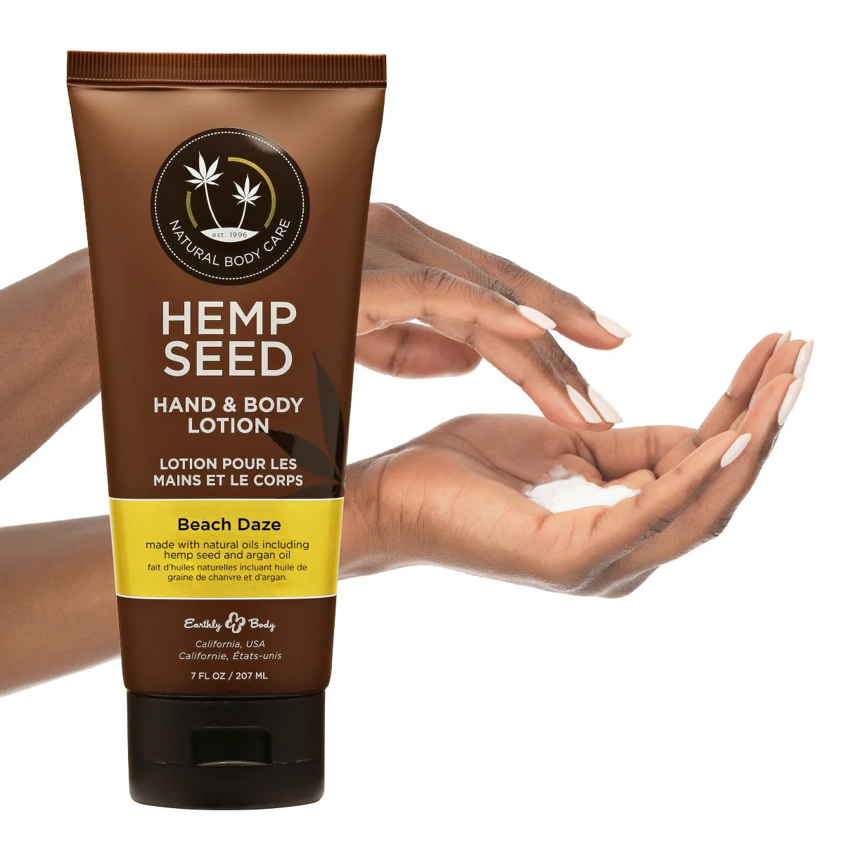 Earthly Body Hemp Seed Hand & Body Lotion Beach Daze 30ML - Image 2