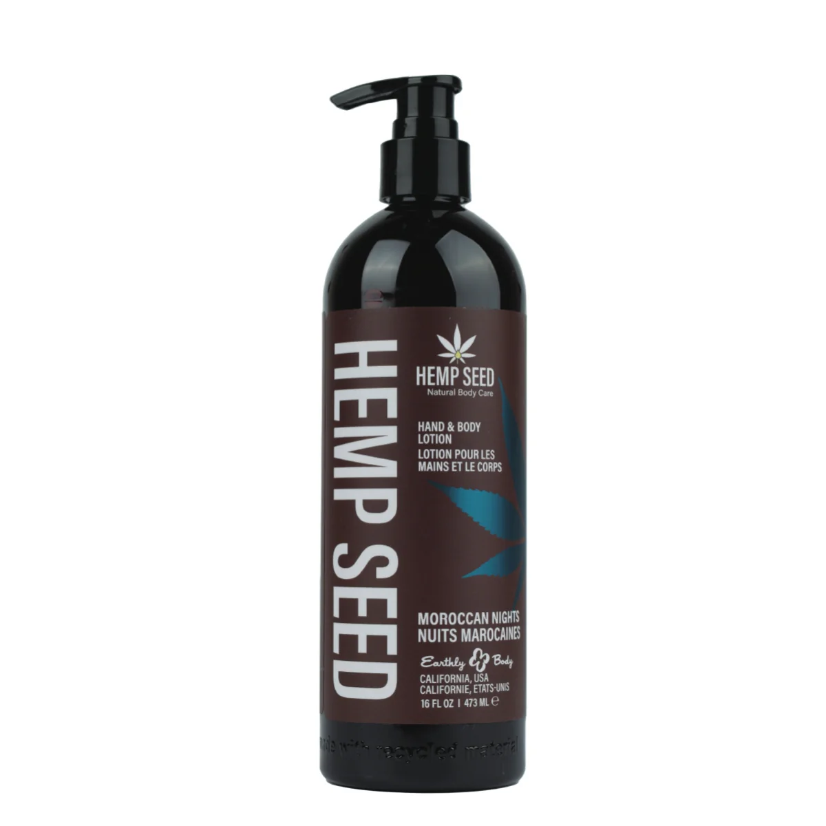 Earthly Body Hemp Seed Hand & Body Lotion Moroccan Nights 16OZ