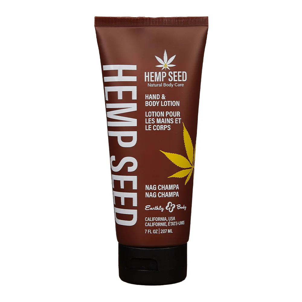 Earthly Body Hemp Seed Hand & Body Lotion Nag Champa 30ML