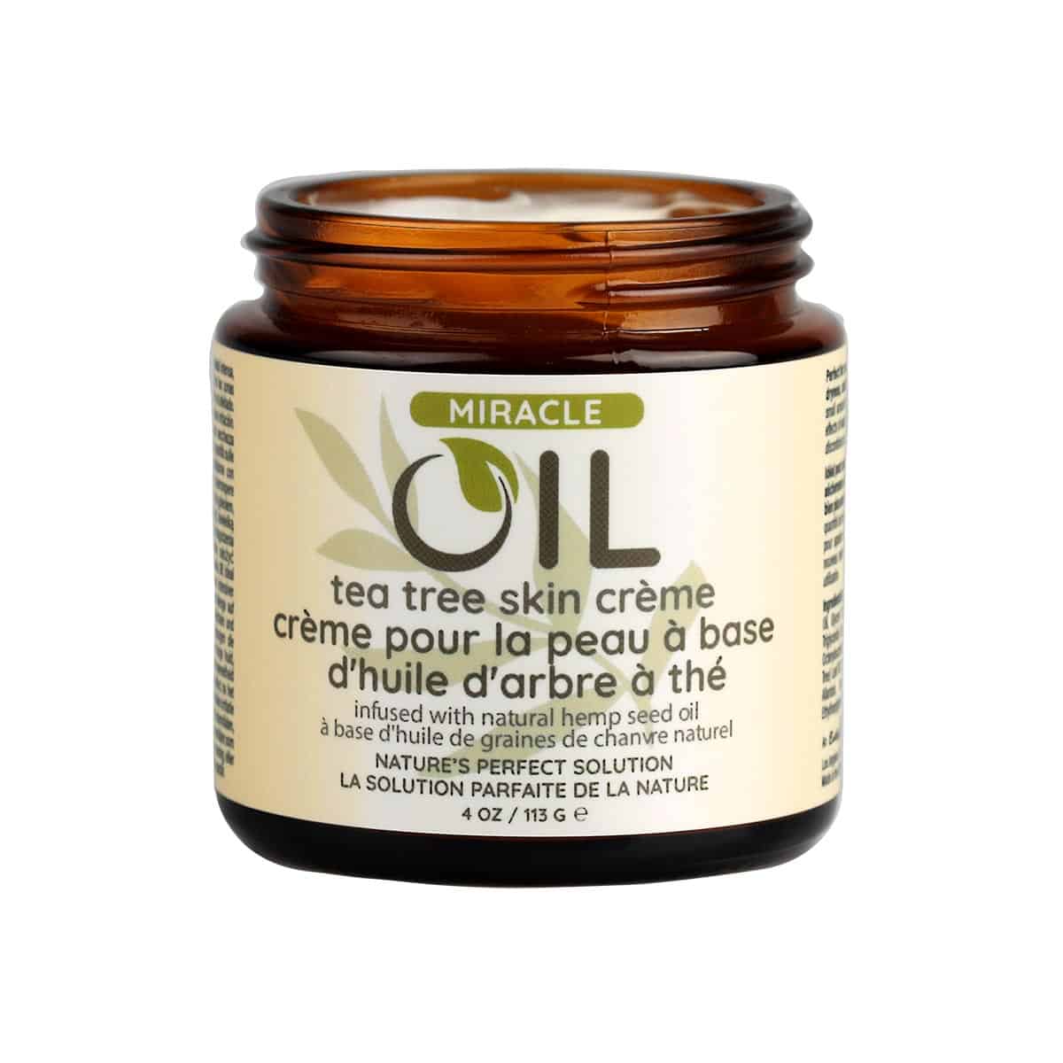 Earthly Body Miracle Oil Tea Tree Crème 4OZ - Image 2