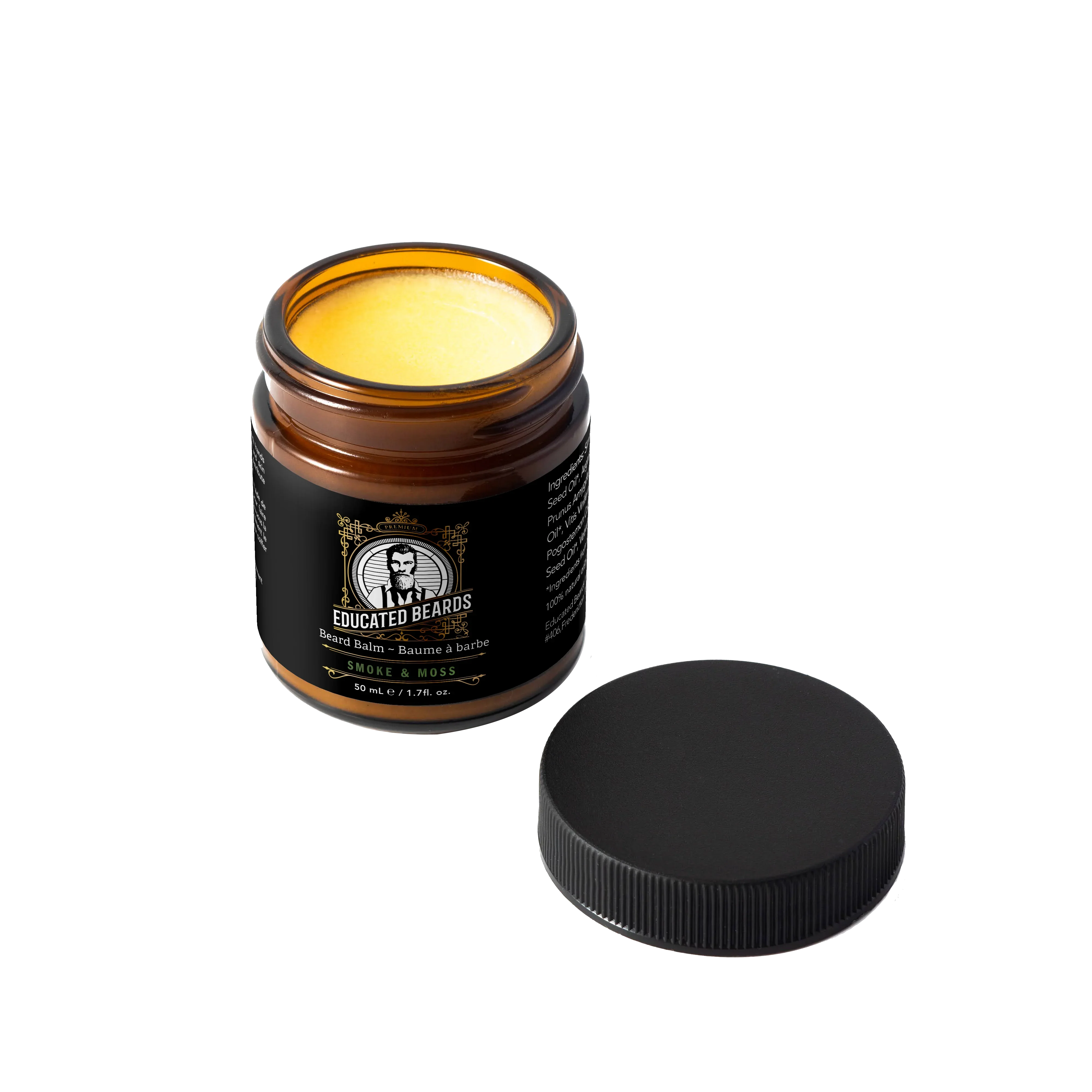 Educated Beards Smoke & Moss Beard Balm 50ml - Image 2
