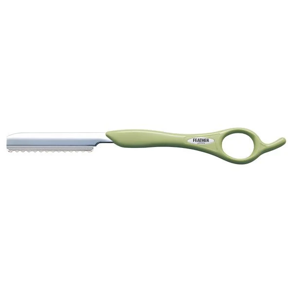 Feather Styling Razor Match Green