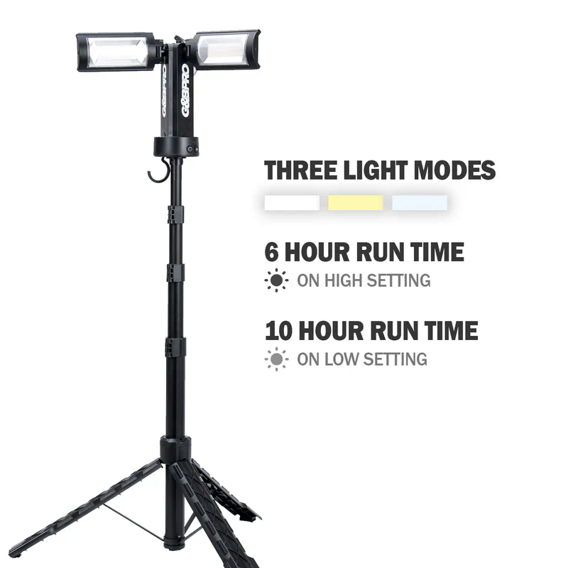 G&B Pro Multi Directional LED Light Stand - Image 5