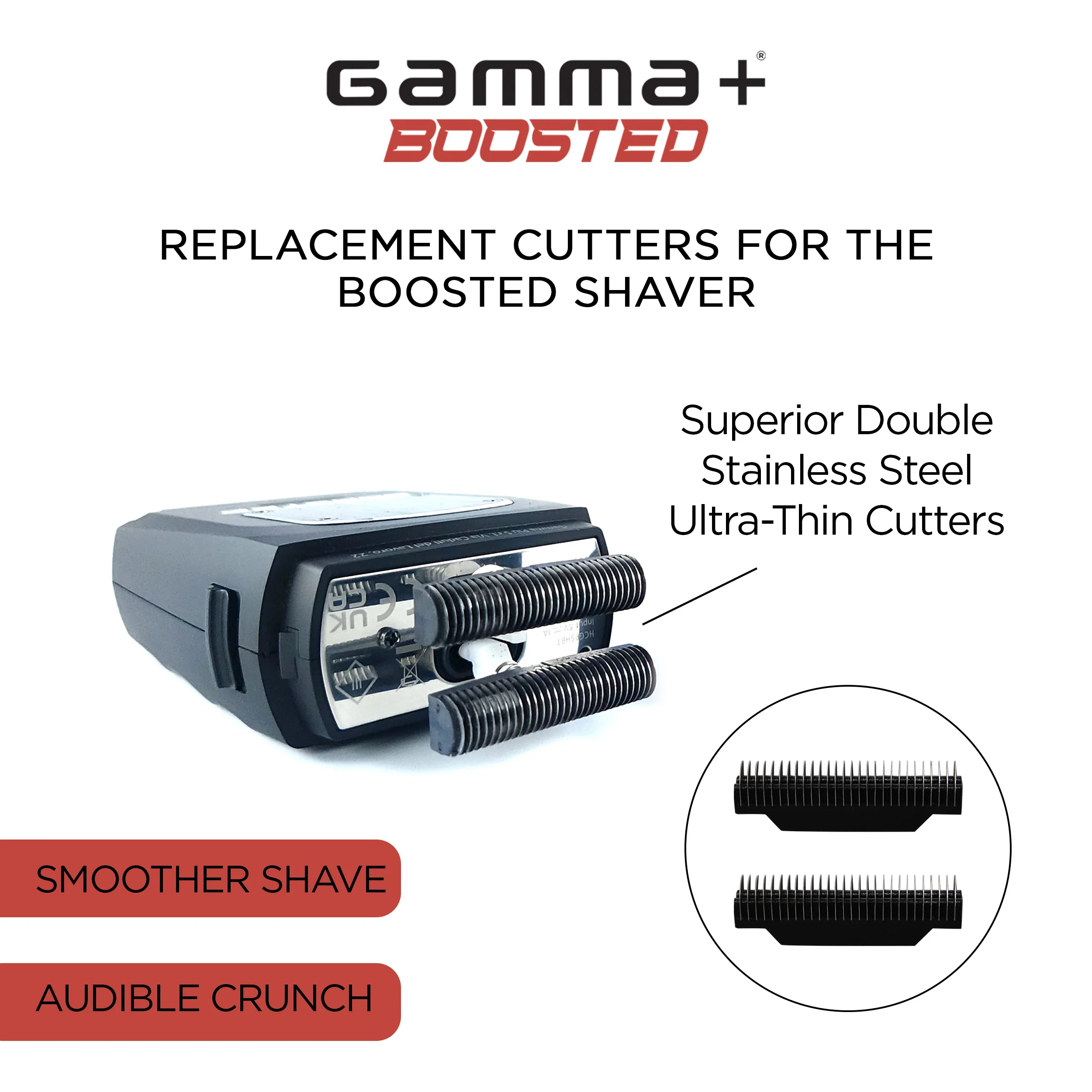 Gamma+ Boosted Foil Shaver Replacement Cutters - Image 3