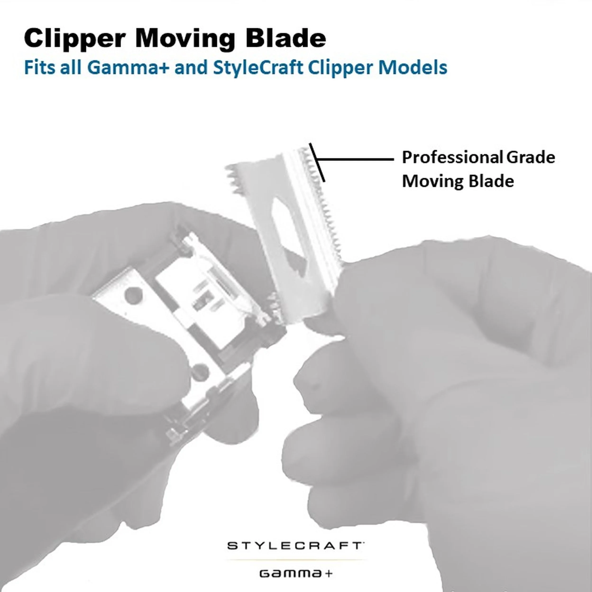 Gamma + Fixed Steel Faper Blade + Deep Slim Cutting Blade Set - Image 5