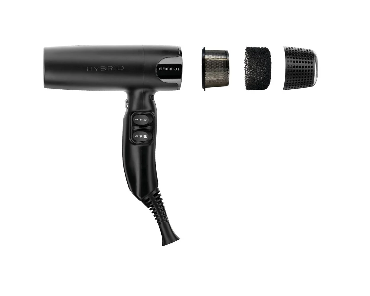Gamma+ Hybrid Hair Dryer Black - Image 3