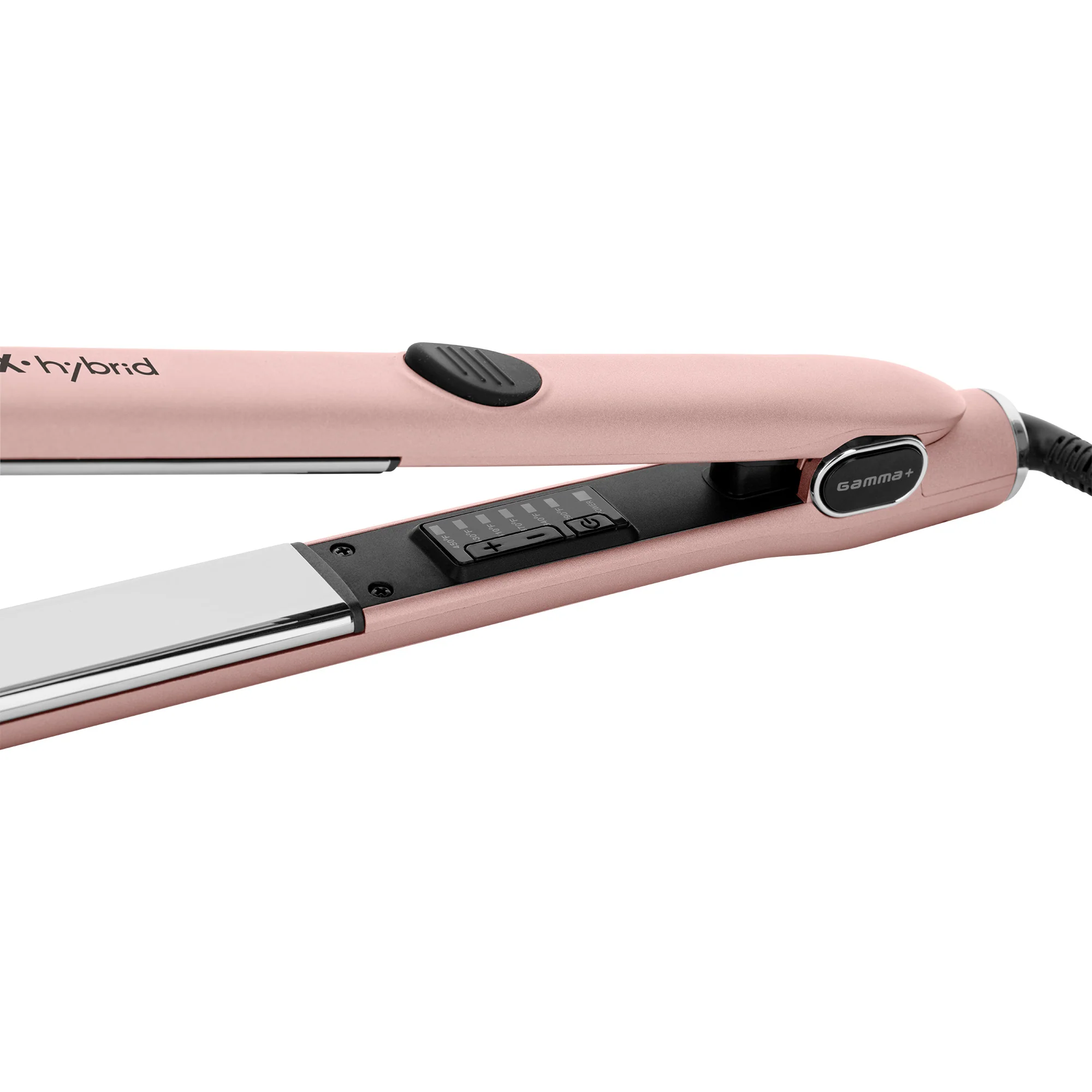Gamma+ Rose Gold X-Hybrid Hair Straightening 1" Iron - Image 2