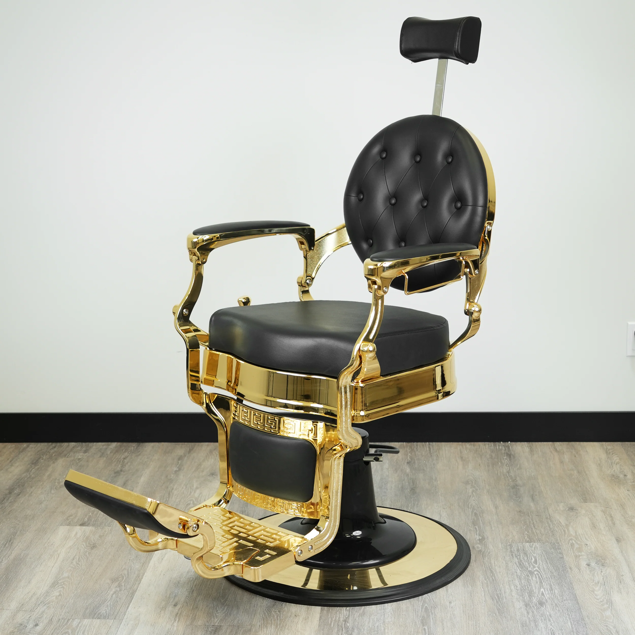 Geneva Gold Barber Chair - Image 9