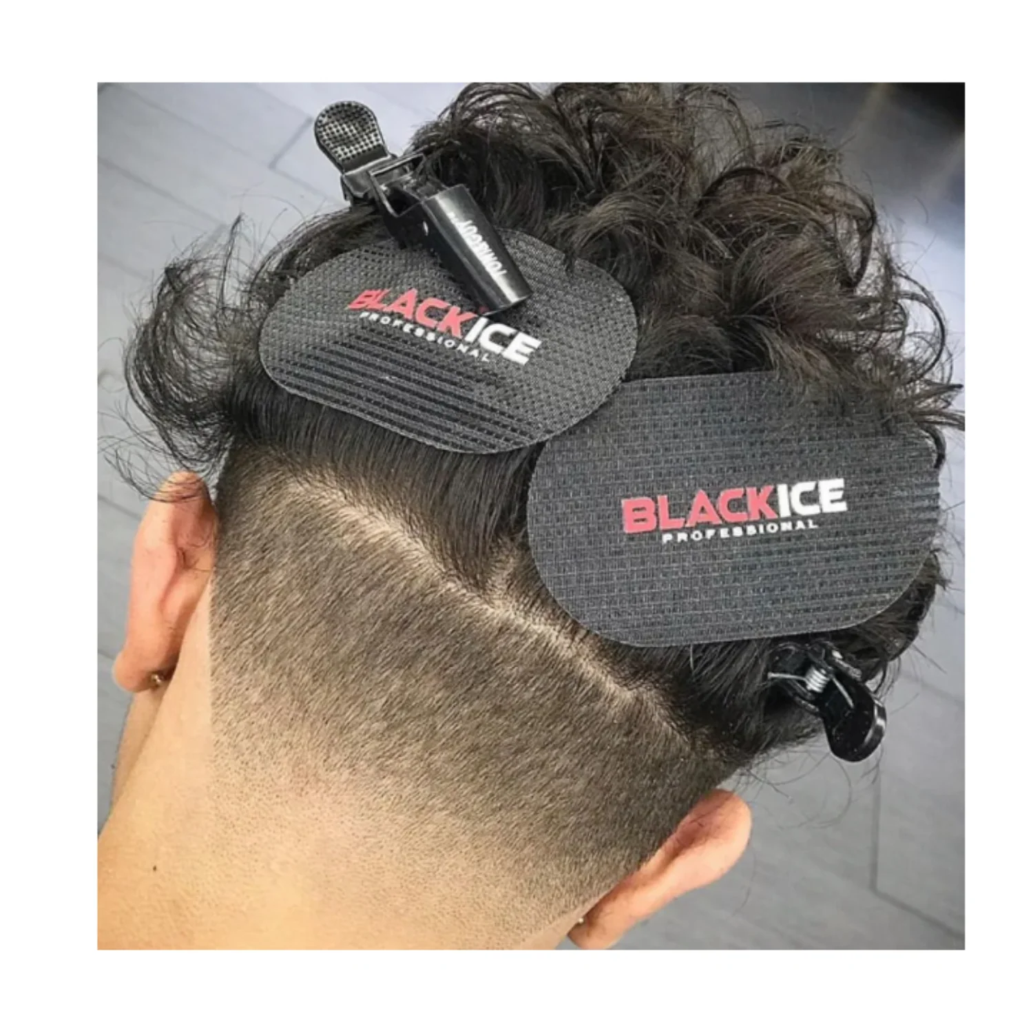 Black Ice Hair Gripper Money Velcro Pads (2 pc) - Image 3