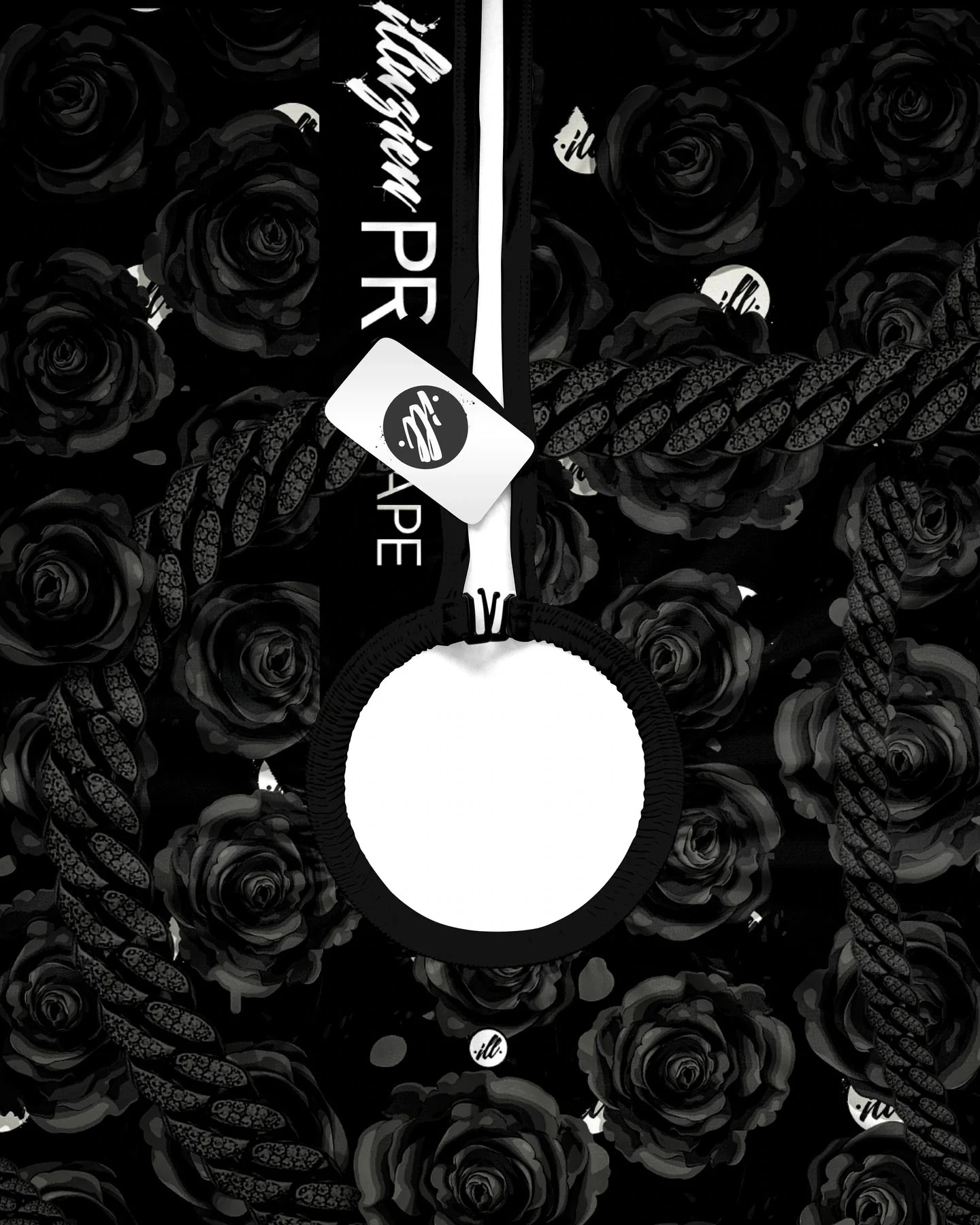 illuzien Black Dead Roses Pro Cape - Image 2