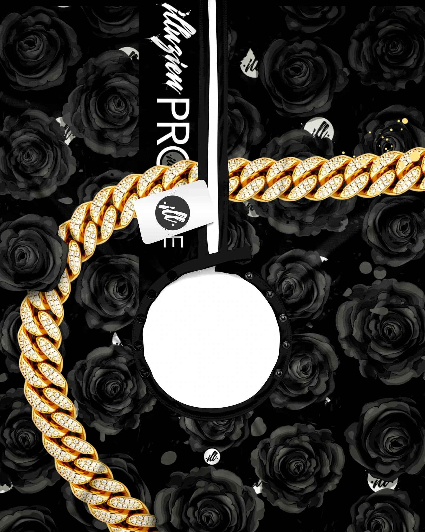 illuzien Dead Roses (GOLD) PRO Cape - Image 3