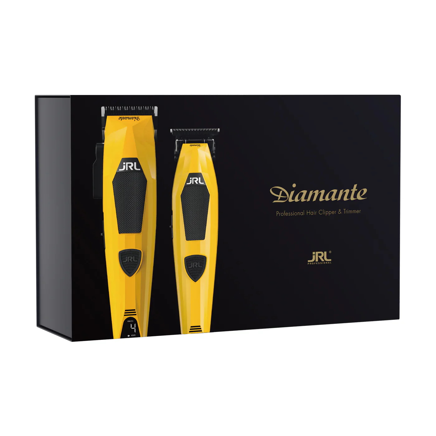 JRL Clipper + Trimmer Set - Yellow Diamante Collection - Image 3