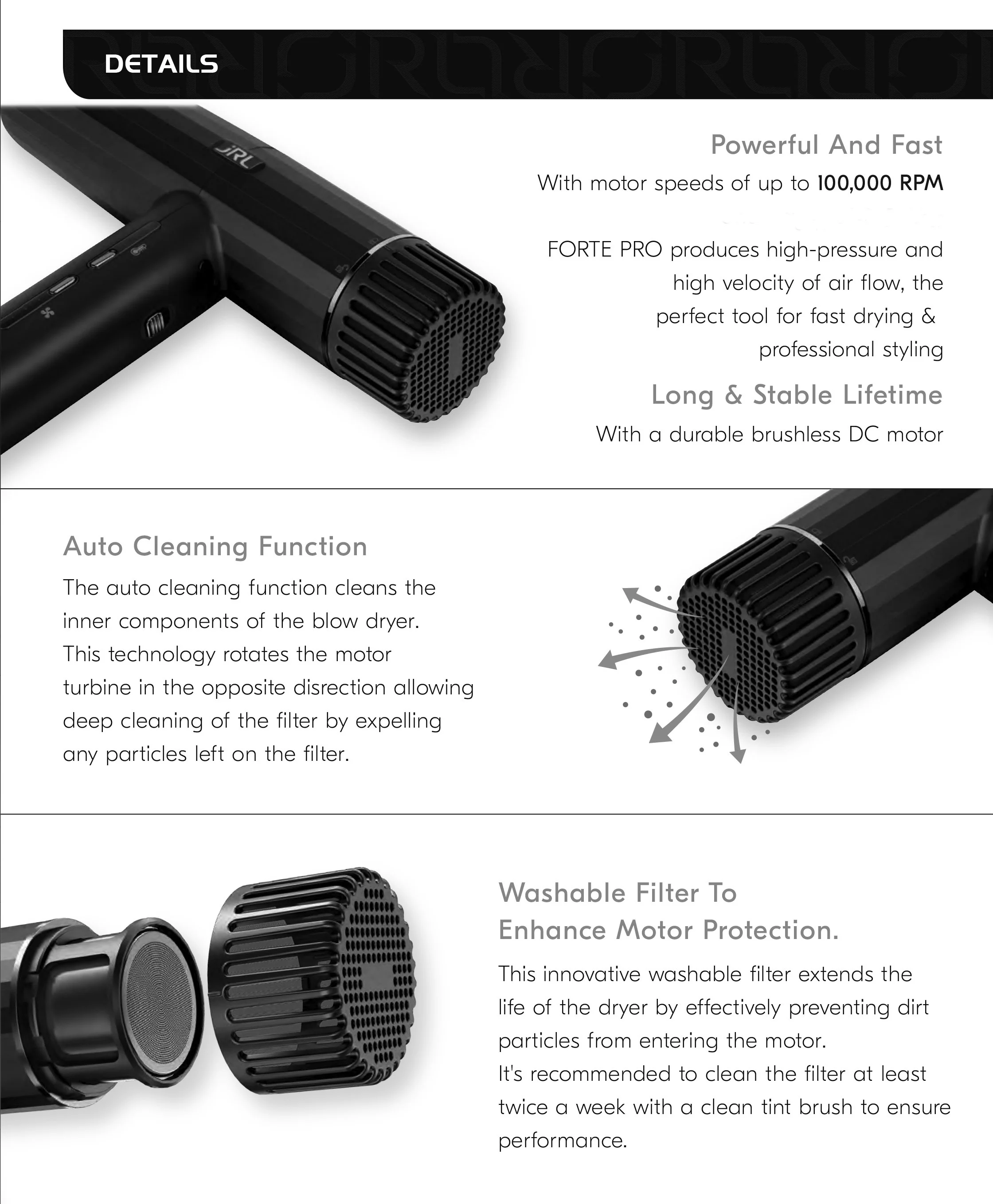 JRL Forte Pro Dryer - Image 5