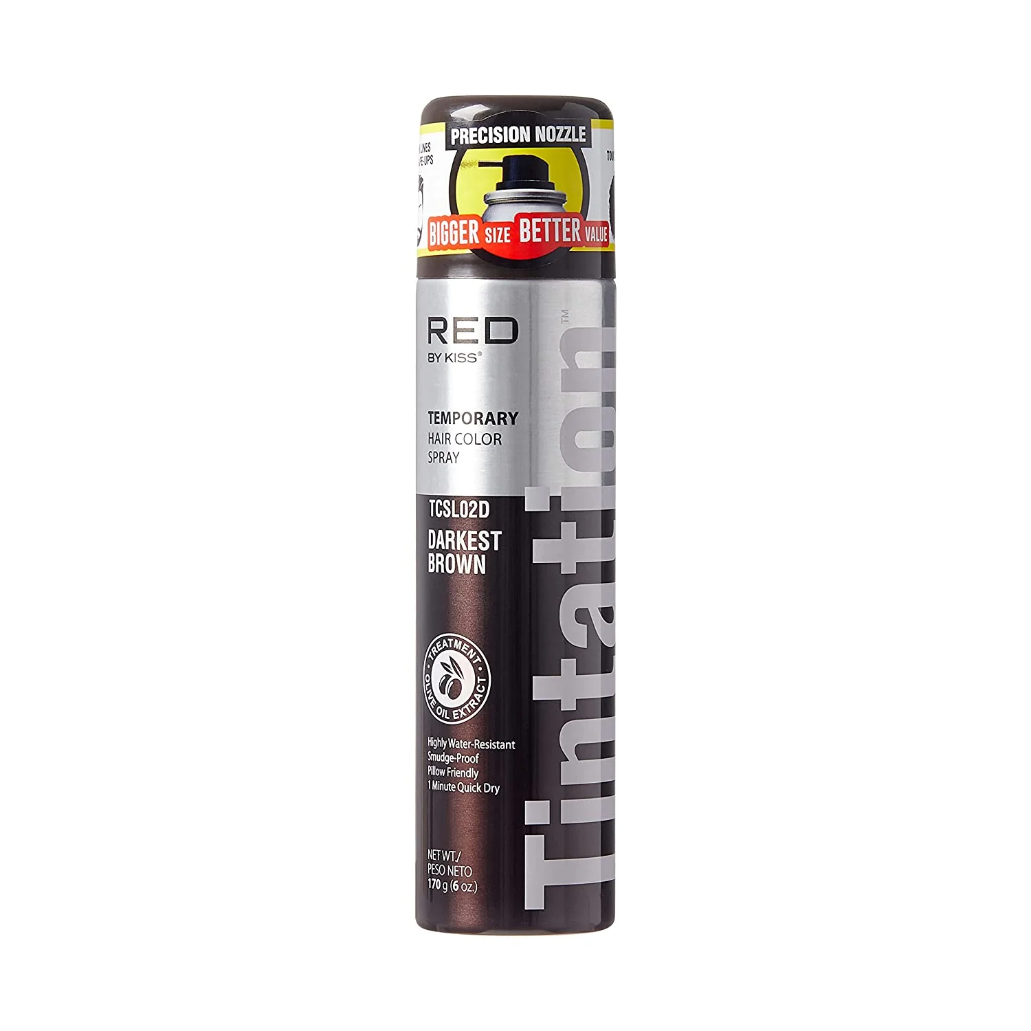 Kiss Root Cover Up Concealer Tintation Colour Spray 6oz. - Image 2