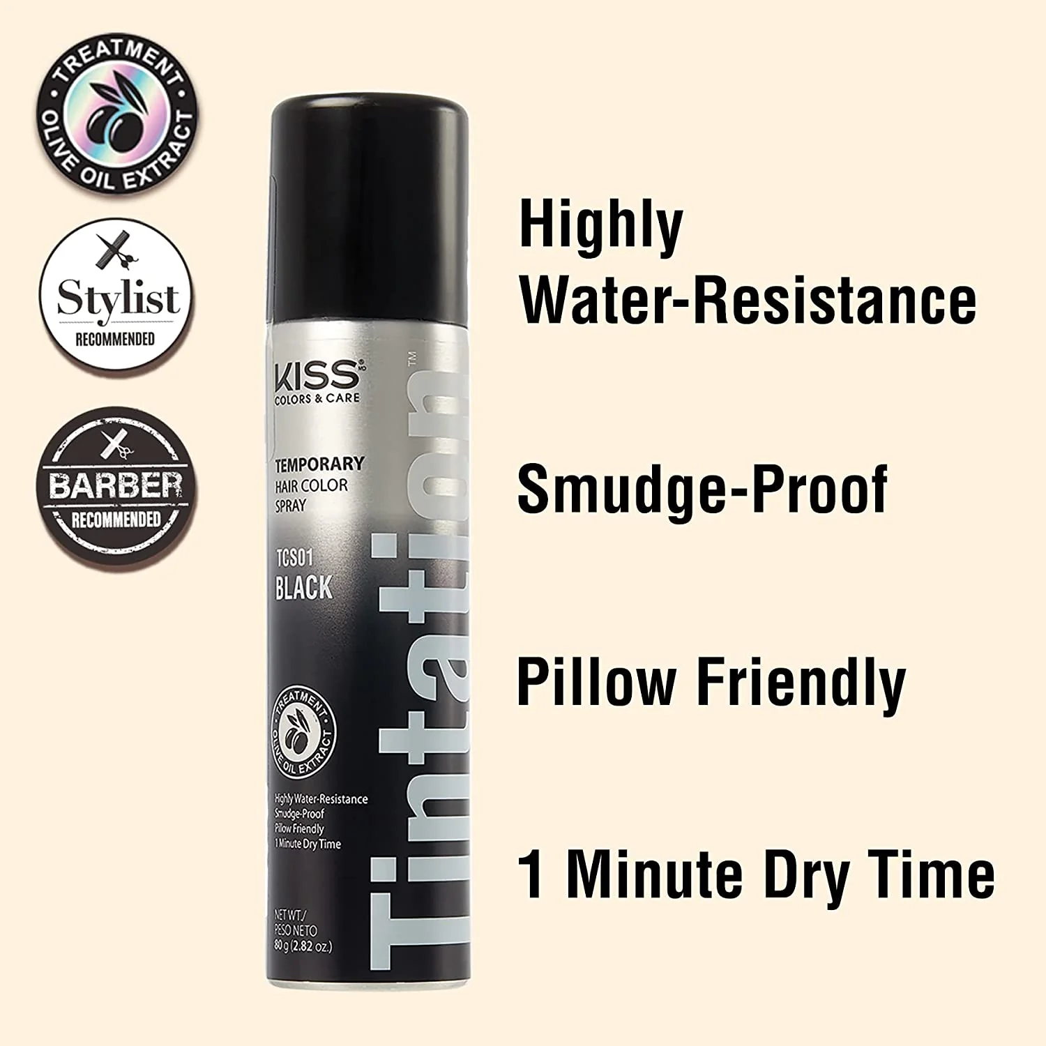 Kiss Root Cover Up Concealer Tintation Colour Spray 6oz. - Image 4