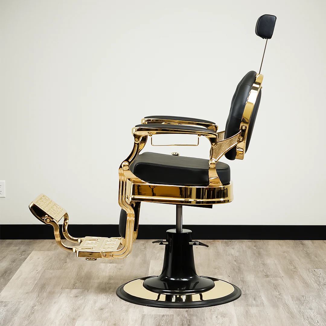 Luxor Barber Chair Gold - Image 10