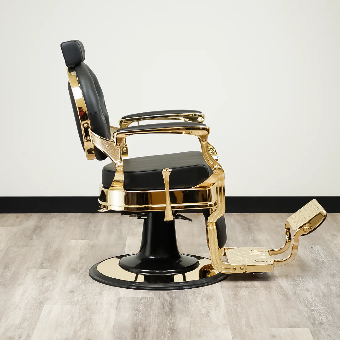 Luxor Barber Chair Gold - Image 3