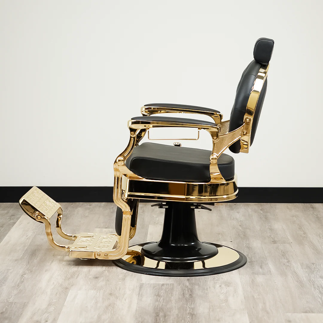 Luxor Barber Chair Gold - Image 4