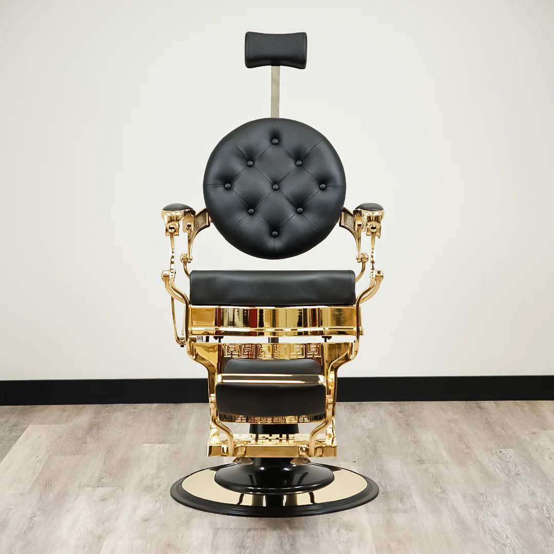 Luxor Barber Chair Gold - Image 6
